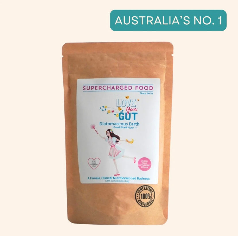 Supercharged Food Love Your Gut Powder Diatomaceous Earth 250g