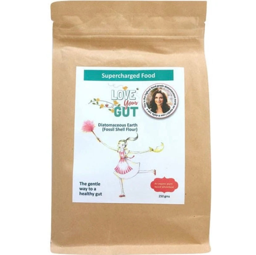 Supercharged Food Love Your Gut Powder Diatomaceous Earth 250g