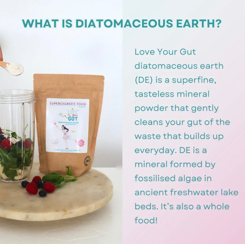Supercharged Food Love Your Gut Powder Diatomaceous Earth 250g